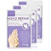 Hand Peel Mask 3 Pack, Hand Masks Infused Collagen,Serum +Vitamins + Natural Plant Extracts For Dry,Cracked Hands…