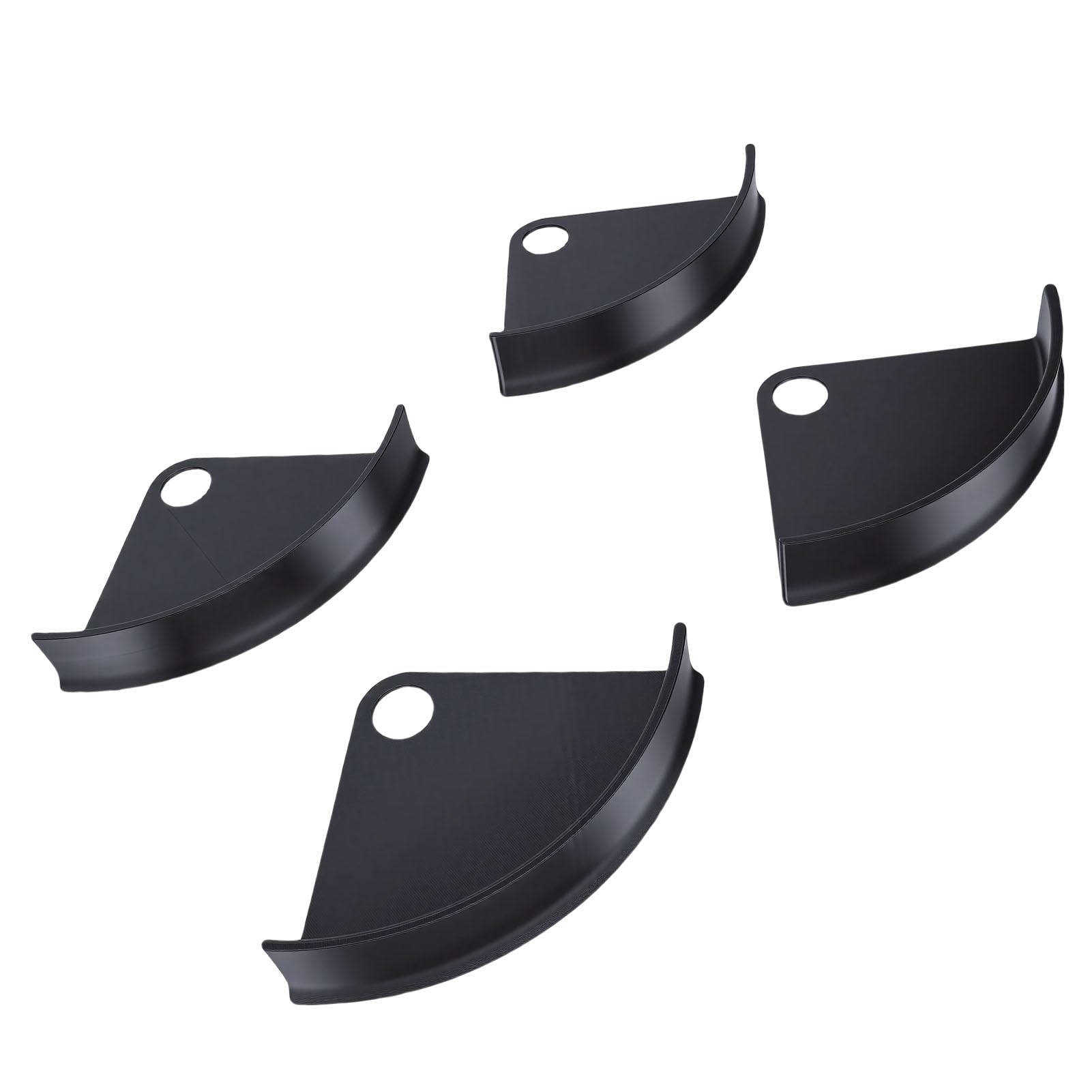 SIXRUN Guida per Tubi per Auto 4 Pezzi Guide per Tubi per Pneumatici PETG Prevengono Che il Tubo Si Impigli Sotto i Pneumatici Strumento Universale per il Lavaggio dei Veicoli per Auto Moto Camion SUV