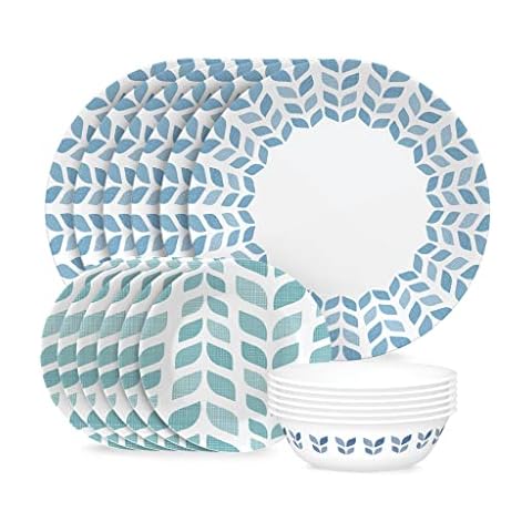 Corelle Northern Pines 18-Piece Dinnerware Set Cover