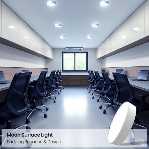 Image of LEDURE 6W LED Surface Light|Energy Efficient LED Downlight|CoolWhite Pack-2