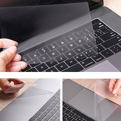 Image of Oaky Matte Touchpad protector for MacBook Pro M1 Chip 13 inch 2020 Model - A2338 Anti-Scratch Matte Touch Pad Cover Trackpad Protector