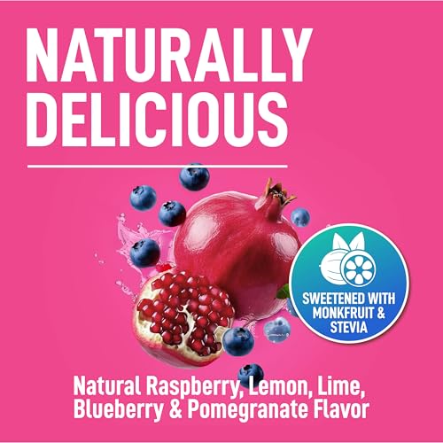 Image of Keppi Electrolytes Powder Packets - Blueberry Pomegranate 30 Servings - No Sugar Hydration Supplement with Potassium, Magnesium, Sodium - Keto, Vegan, Fasting-Friendly, Zero Calorie Hydration Packets