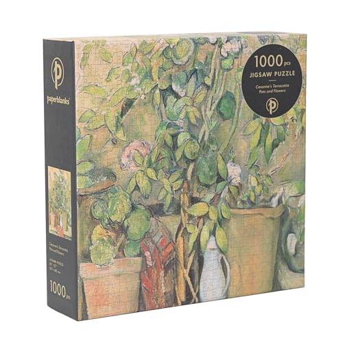 Puzzle Paperblanks Pots en Terre Cuite et Fleurs de Cézanne 1 000 pièces