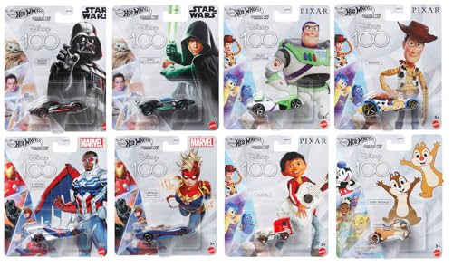 Hot Wheels Disney voitures moulées sous pression pour éviter les jouets fragiles dès 3 ans