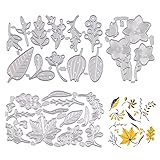 🌿 【Uso versátil】 Estos troqueles de corte de metal se pueden usar para bricolaje, papel de álbum, fabricación de tarjetas, manualidades, hogar, oficina y decoración navideña.