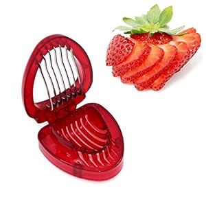 ZRAMO Accessories Simply Slice Strawberry Section Slicer Kitchen Cutter Gadgets Kitchen Tool Mini Slicer Cut Joie MSC Stainless Steel Blade Craft Fruit Tools Factory kiss