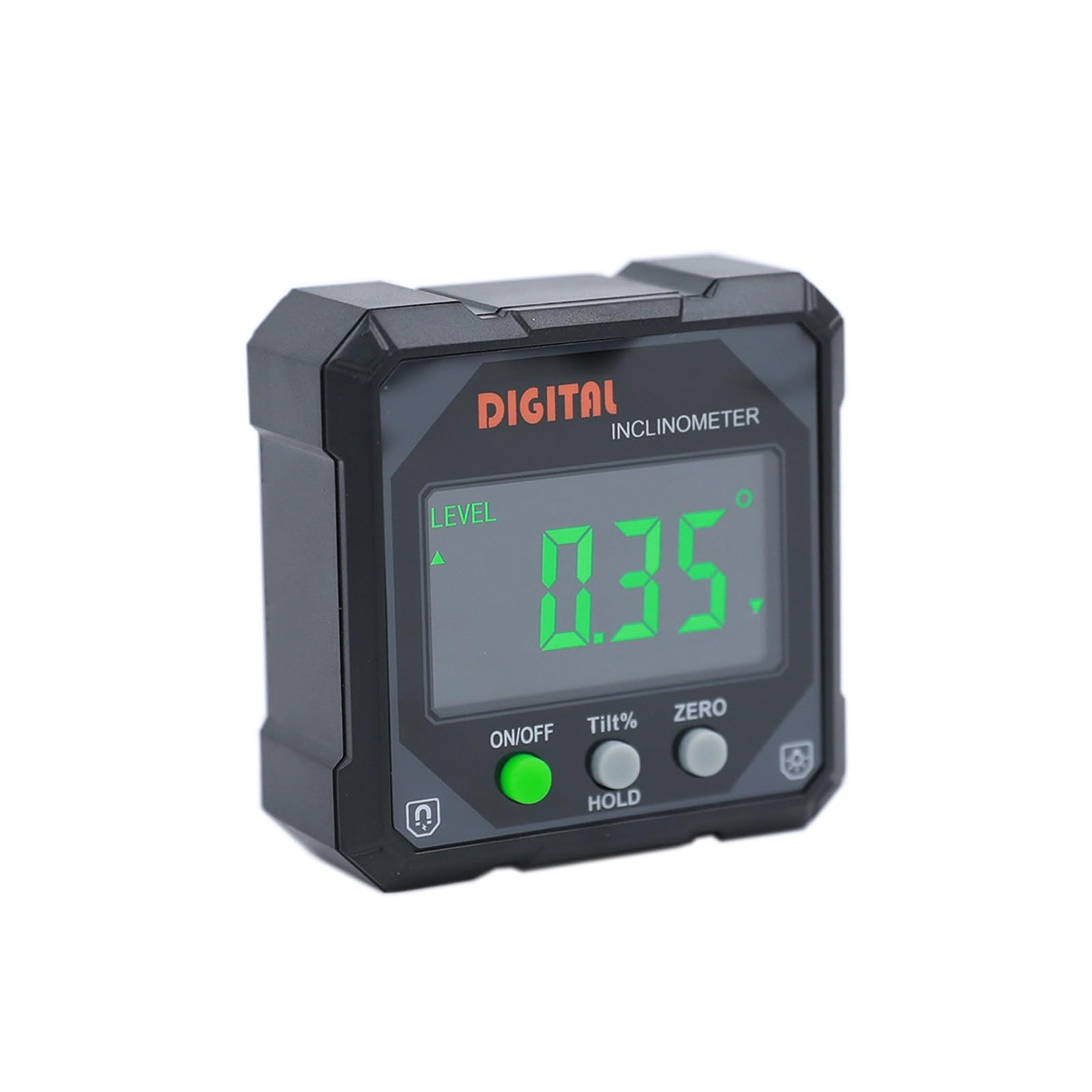 Bnvewr 1 Digital Angle Finder, Magnetic Digital Angle Finder Protractor Inclinometer Fast & Stable Measurement Tool,Inclinometer(Dlw22md)