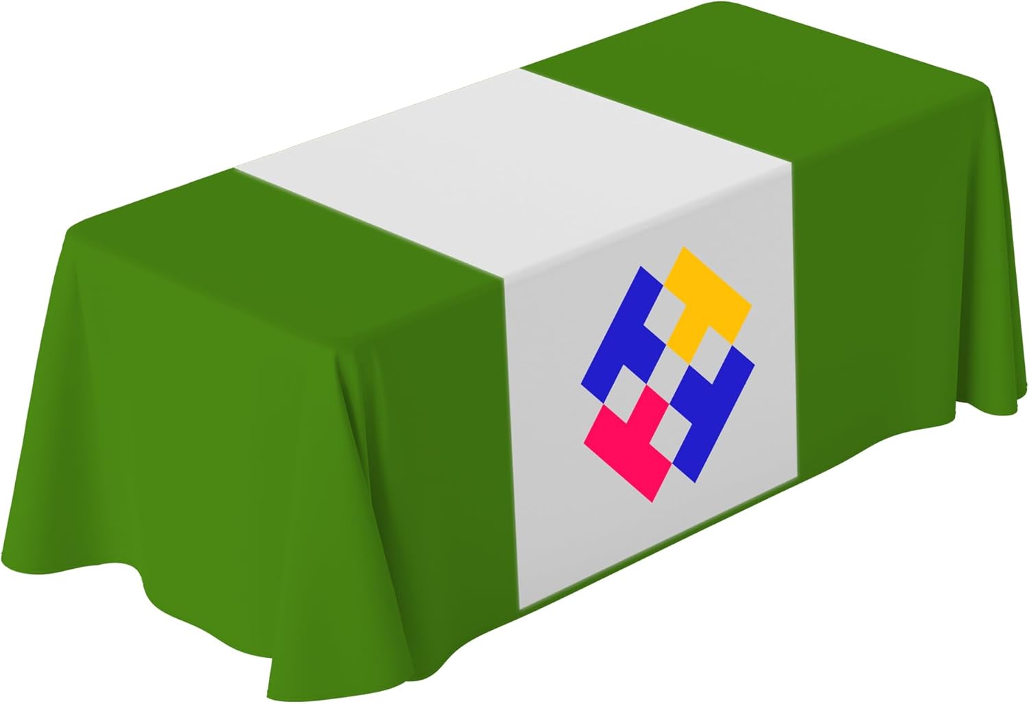 Custom Table Runner with Business Logo Design Your Own Personalized Tablecloths Suitable for Birthday Party Wedding Holiday Decoration, Custom, 36"x72"