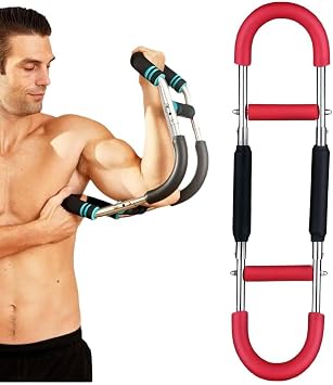 Twister Arm Trainer, Power Arm Trainer for Men, Chest Workout Equipment, 110LB Chest Trainer for Men, Shoulder Muscle Training, Fitness Equipment