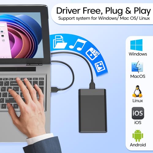 Sounce USB 3.0 A to Micro B SuperSpeed Data Cable – Short High-Speed Cable for External Hard Drives, HDD, SSD, and Other USB 3.0 Devices – Fast Data Transfer & Stable Connection (Short Length) view 2