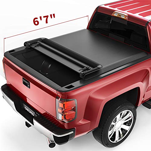 OEDRO Quad Fold Tonneau Cover