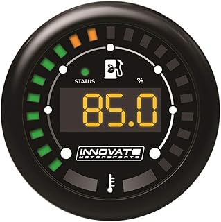 Innovate Motorsports (3912) Innovate MTX-D Ethanol Content & Fuel Temp Gauge Kit (Sensor NOT Included)