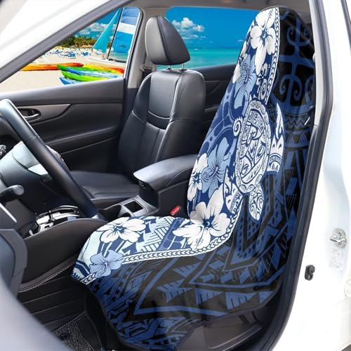 Image of Compass Forest Car Seat Towel Cover Front Car Seat Covers Universal Front Seat Cover Waterproof Soft Auto Seat Covers Anti-Slip Universal Fit for Auto Truck Van SUV