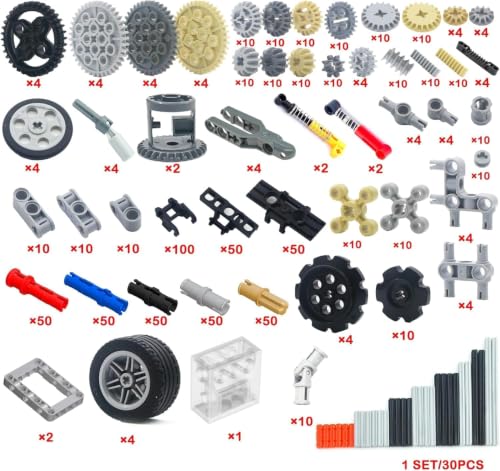 Image of 852pcs Technic-Parts Compatible with Major Brand Cars and Motors