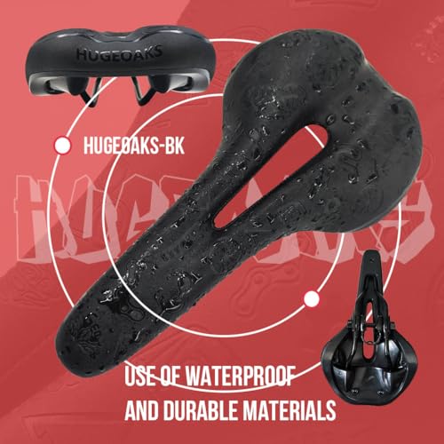 Bike Seats for Men and Women, Comfortable Bicycle Seat, Bike Saddle, Bike Seats for Mountain Bike, Road Bike, Exercise Bike, DH, BMX