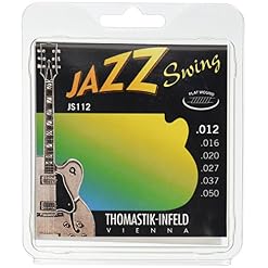 Thomastik Cordes Guitare électriques Jazz Swing Series Nickel Flat Wound Jeu JS112 Medium Light .012-.050w & Dunlop… - Les Beatles, Paul McCartney, John Lennon, RIngo Starr, George Harrison Thomastik Cordes Guitare électriques Jazz Swing Series Nickel Flat Wound Jeu JS112 Medium Light .012-.050w & Dunlop… – Image 2