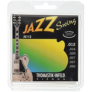 Thomastik Cordes Guitare électriques Jazz Swing Series Nickel Flat Wound Jeu JS112 Medium Light .012-.050w & Dunlop… - Les Beatles, Paul McCartney, John Lennon, RIngo Starr, George Harrison Thomastik Cordes Guitare électriques Jazz Swing Series Nickel Flat Wound Jeu JS112 Medium Light .012-.050w & Dunlop… – Image 2
