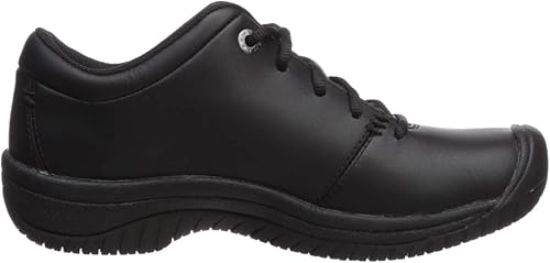 Miniatura 6 de KEEN Utility Zapato de servicio de comida para chef PTC Oxford de baja altura antideslizante para mujer, NegroNegro, 7