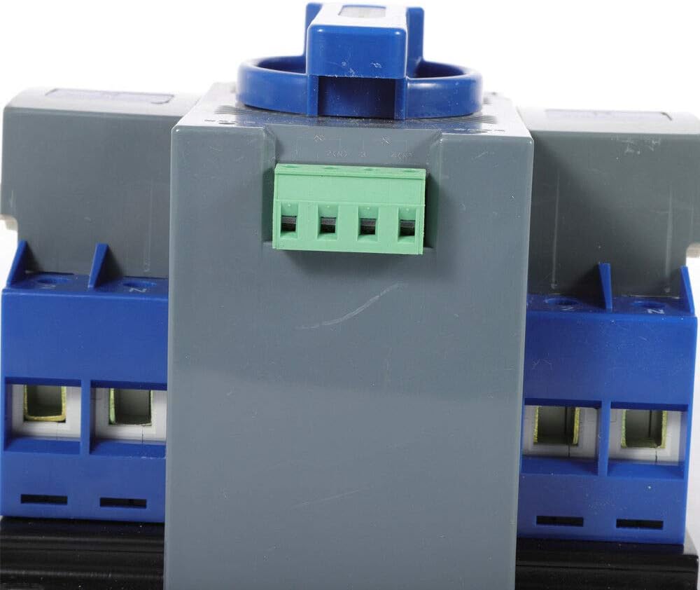 Dual Power Automatic Transfer Switch-enerator Changeover Switch- Electrical Selector Switches Dual Power Switch (2P 63A)