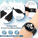 Runostrich Nylon Watch Strap Compatible with Samsung Galaxy Watch 7/6/5/4/FE 40mm 44mm, 6/4 Classic 43mm 47mm 42mm 46mm, 5 Pro 45mm,Soft Sport Loop Replacement Watch Bands for Women Men - Image 2