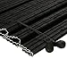 Produktbild Bambusrollo- Schwarzer Bambus-Roman Shades für Küche Korridor Innenhof Büro Schlafzimmer, Blackout Privacy Fenster-Vorhänge, Wasserdicht Mildew (fertigen) (Size : W 1.1x h 1.8m)