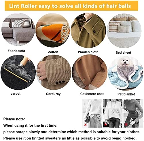Lint Remover Carpet,Portable Pet Hair Remover,Reusable Lint Fabric Shaver Carpet Roller Scraper,For Carpet,Fabric Sofas,Beds, Furniture,Cat Dog Fur Pro Shaver Fuzz Remover