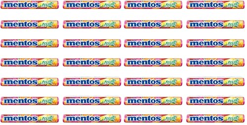 Image of Mentos Fruit Roll, 14 X 29 Gram (Pack of 2)