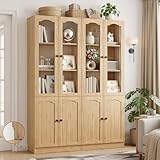 Cyclysio 80' Tall Bookcase with 4 Doors...