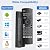 Backlit Voice Air Mouse Remote 2.4G Wireless Mini Keyboard with IR Learning