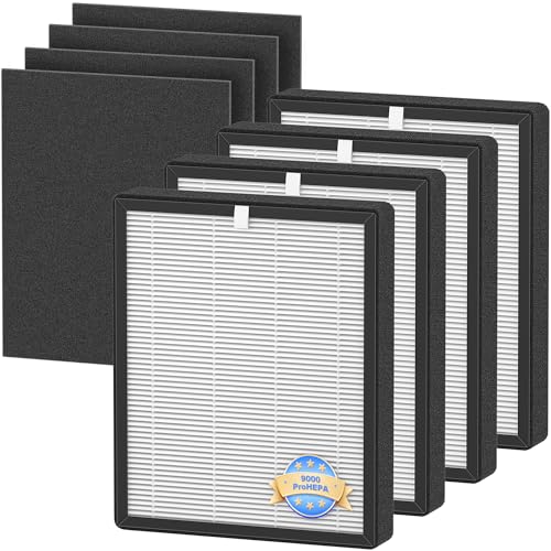 ProHEPA 9000 True HEPA Replacement Filters Compatible with VEVA ProHEPA
