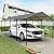 JT 12×21FT Outdoor Carport, Car Garage Shelter with Galvanized Metal Roof &Aluminum Frame for Car,Large Single Side Carport (Charcoal-12ft*21ft-Z)