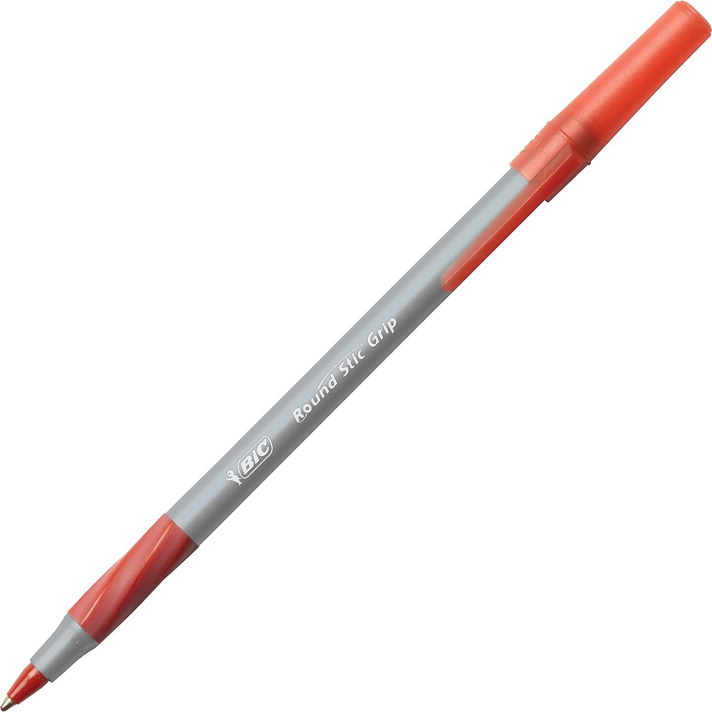 Bolígrafo redondo Stic Grip Xtra Comfort, tinta roja, fina, dozen, total 36 dz, se vende como 1 caja