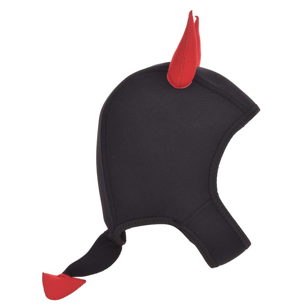 Resistente Cuffia da Immersione in Neoprene Comodo Cappuccio per Casco per attività di Immersione in Apnea Rosso Taglia L