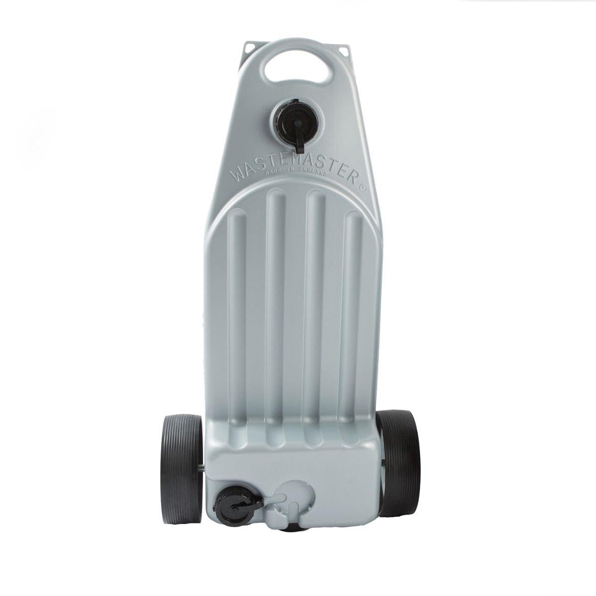 Wastemaster Silver: Essential Camping Waste Container and Portable Toilet Accessory