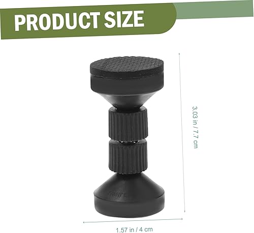 Miniatura 2 de Holibanna 4 piezas de muebles para evitar caídas para cabecero de pared, tapones de cama de pared, cabeceros de puerta de pared para cabecero de