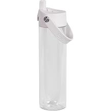 Elemental Splash 26oz Tritan Plastic Reusable Water Bottle w/Straw & Strap