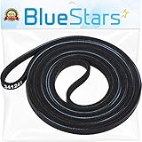 Ultra Durable 341241 Dryer Drum Belt Replacement Part by Blue Stars - Exact Fit for Whirlpool Kenmore Dryer - Replaces 8066065 AP2946843 W10127457 PS346995 14210003 31531589 31001026 3394651 529597