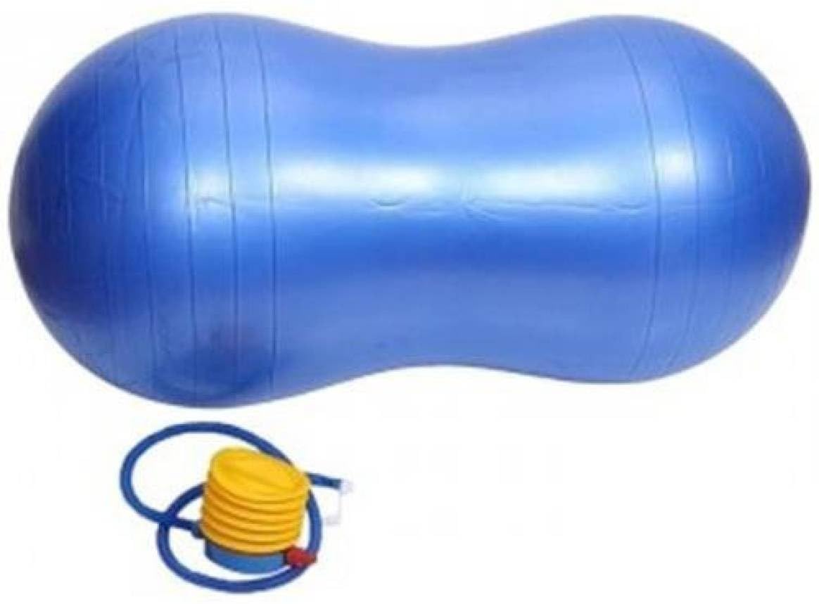 Vector X Anti-Burst Peanut Ball with Foot Pump, Shaped Swiss Stability Yoga Exercise Balance Ball for Kids, Labor Birthing, Physical Therapy Fitness,Gym Workout Exercise Ball (B0BKXV45WX) Amazon Price History, Amazon Price Tracker
