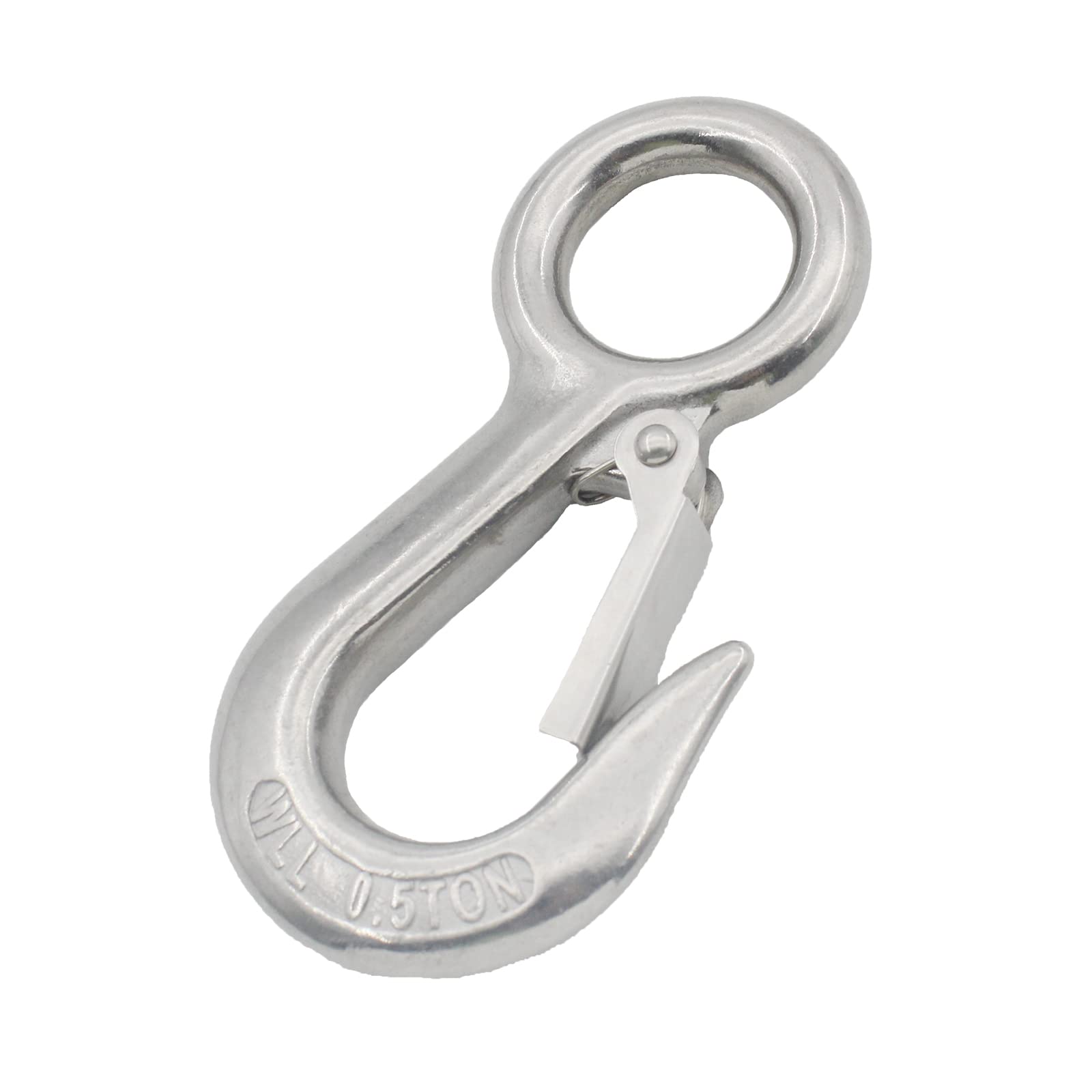 2PCS Crane Swivel Hook,Grab Hook,Clevis Slip Hook, 304 Stainless Steel - View #4