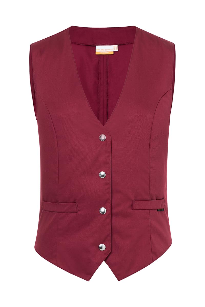 Karlowsky Damenweste Lena 65% Polyester 35% Baumwolle Druckknöpfe