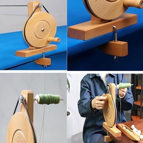 Avvolgitore per gomitoli, avvolgitore manuale per bobina, supporto per filo da cucito per lana, cotone, seta e filo