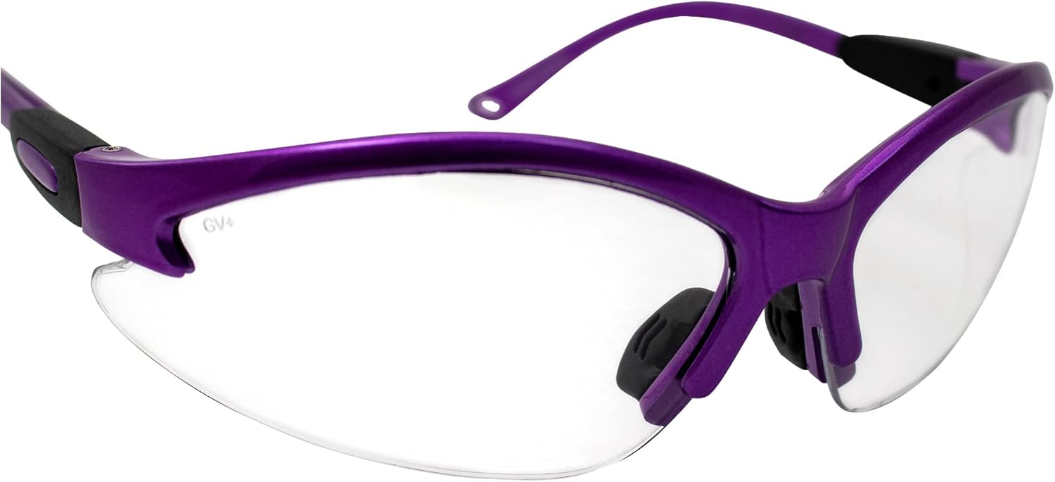 Global Vision Cougar Safety Glasses Nurses Dental Assistant Glasses Shooting Glasses for Women Men Clear Lens - Image 9