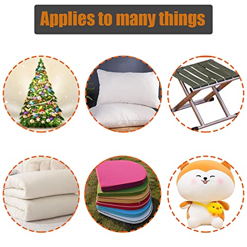 Moutosne 2Pcs Outdoor Cushion Storage Patio Cushion Storage Bag Outdoor Cushion Storage Bag 420D Oxford Waterproof Extra Large With Zipper And Handles 60X28X20 Inches Protective Furniture Cover Black #TOP4