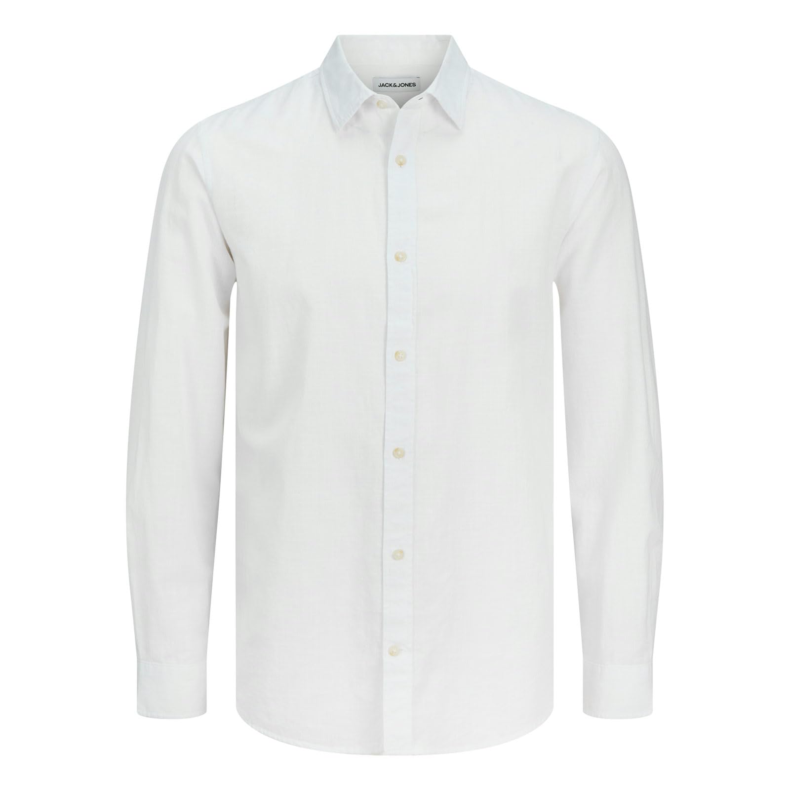 JACK & JONES Men's Jjesummer Shirt LS Sn Long Sleeve Shirt