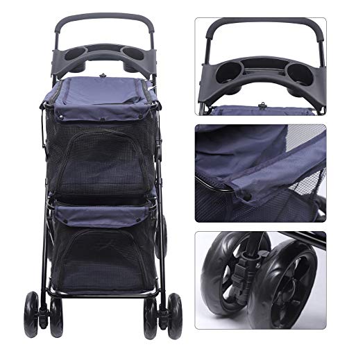 XL Poussette Pour Personnes Handicapées, Poussette Pour Personnes à Besoins Spécifiques