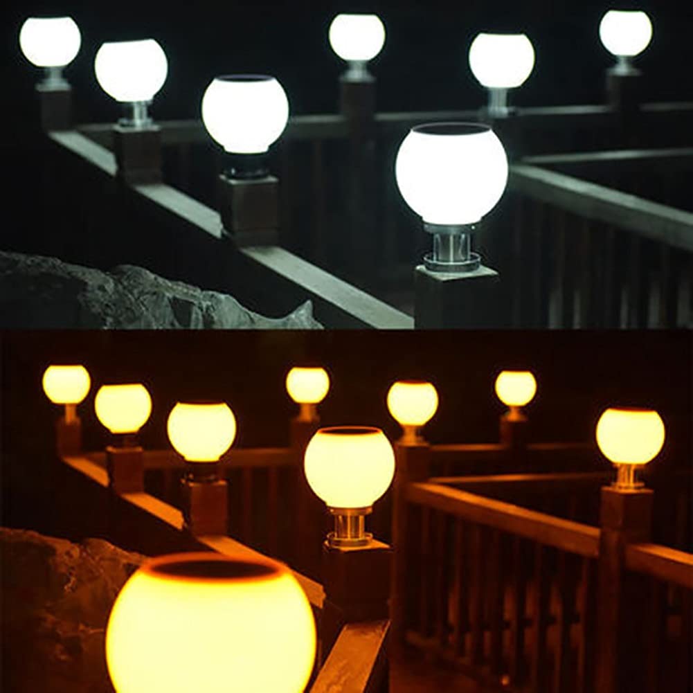 Zewnętrzne lampy podłogowe zasilane energią słoneczną, oświetlenie słupków zewnętrznych, wodoodporna lampa ogrodowa LED, solarna lampa ogrodzeniowa, lampa ogrodowa, lampa filarowa