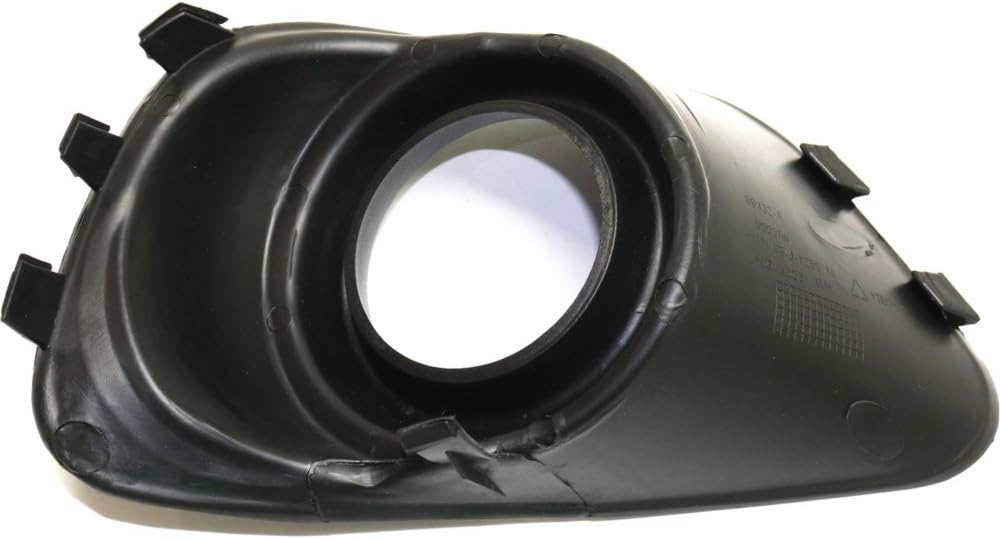 Evan-Fischer Fog Light Molding compatible with Jeep Compass 11-16 Right Side Bezel