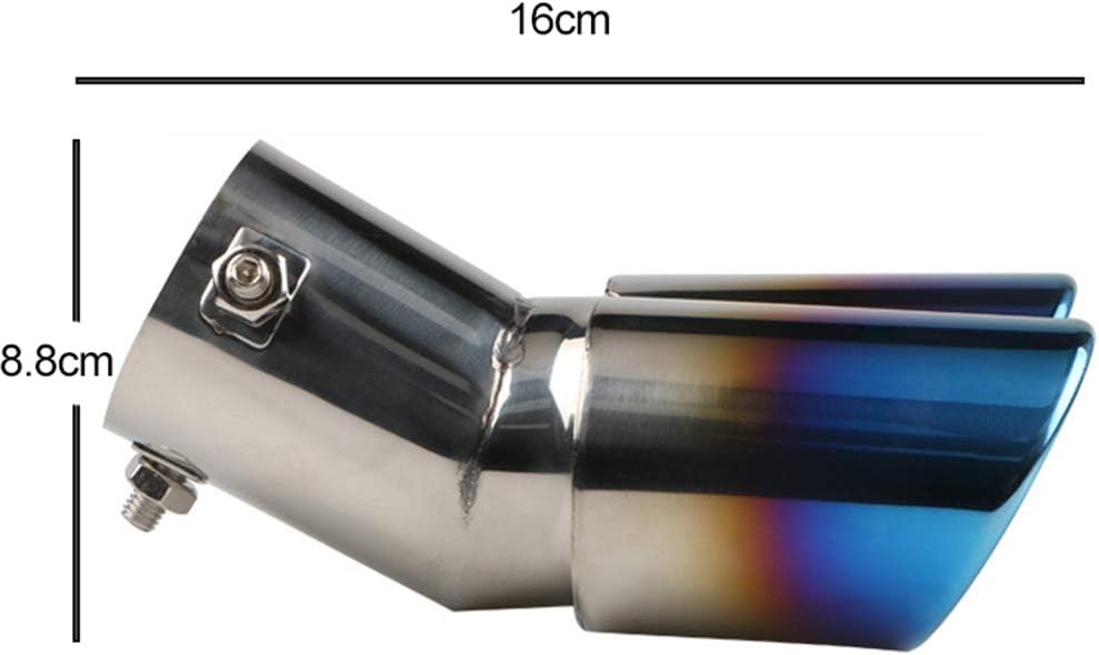 TAKUSI 車用 汎用 2本出し マフラー カッター