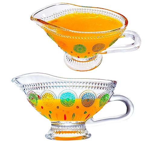 Xanadu 300 10 Oz Gravy Boat - Vintage Textured Glassware thumb #5