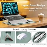 RoYiio Etui na laptopa 13-13,3-14", etui ze stojakiem do MacBook Pro 14" M5/M4/M3/M2/M1 i Pro/Max, MacBook Pro 13" M2/M1, MacBook Air 13" M5/M4/M3/M2/M1, etui na laptopa, skóra poliuretanowa, etui